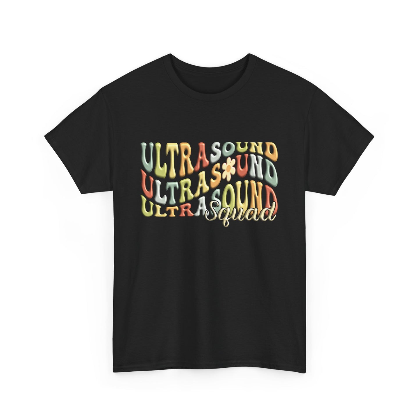 Retro Groovy Ultrasound Squad Tee